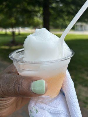 Mango and Coconut Shaved Ice