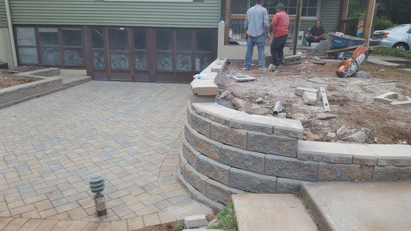 Pavers patios by Pacomasonry