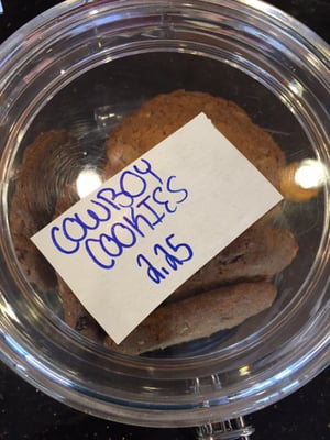 Best cookie combo! Chocolate Chip, oatmeal and peanut butter.