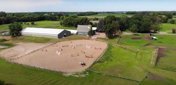 Aerial View of Farm (Spark - Hamel)