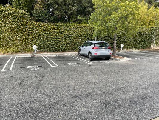 Ev charging station installation.