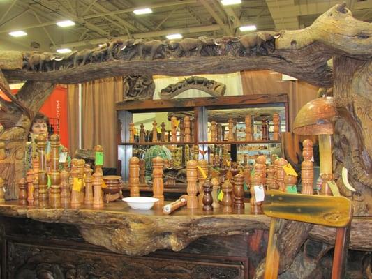 Beautiful Bar & Wood Salt & Pepper Mills.