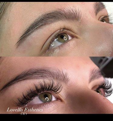 Hybrid lashes