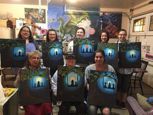 Sign up for a Paint n Partee!