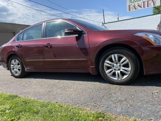 2011 Nissan Altima Collision - Before