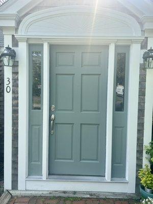 Front Door refinish