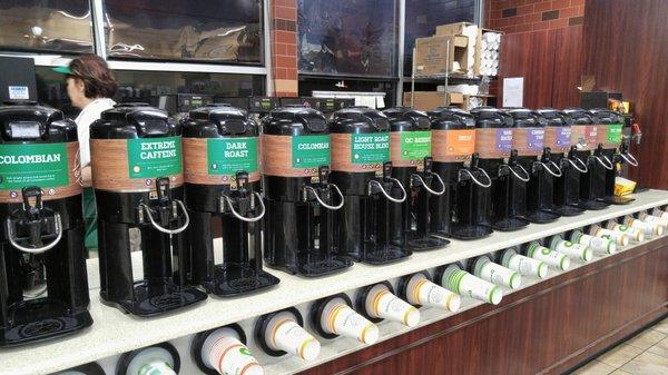 Coffee selection