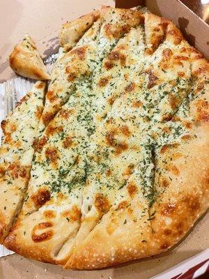 Beautiful cheesy Bread Stix