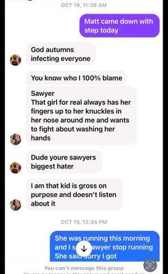 This is a convo i got my hands on between the owner, Sheree Bowen aka Sheree Horn and another teacher about an 8 year old student.