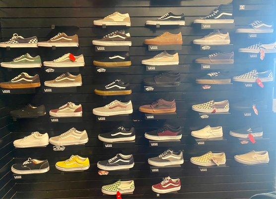 Large Selection of Vans