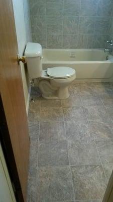 Bathroom after pic