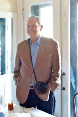 Louis at the Tujague's dining room dedication.