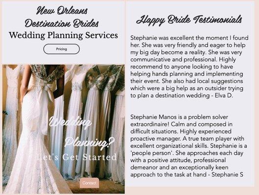 Stephanie Manos NOLA Wedding Planner