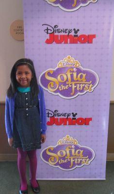 On set of Sofia the First