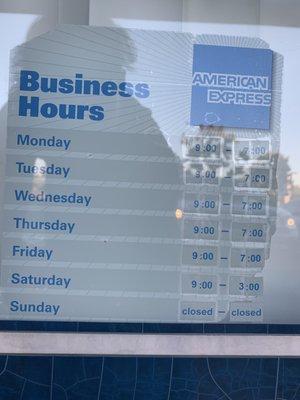 "Hours" used very loosely.