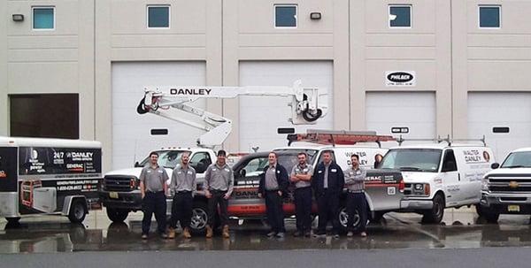 The team at W. Danley Electrical Contracting.