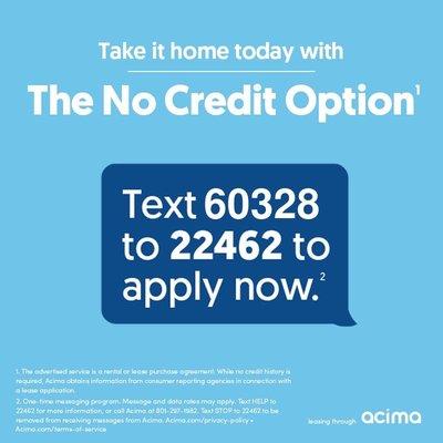 Now offering No Credit Needed Financing. Instant approvals from your mobile device. Up to $5,000.