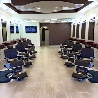 Latch Life Barber Shop has a clean and professional environment.