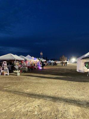 Vendors at Holiday-drone Show