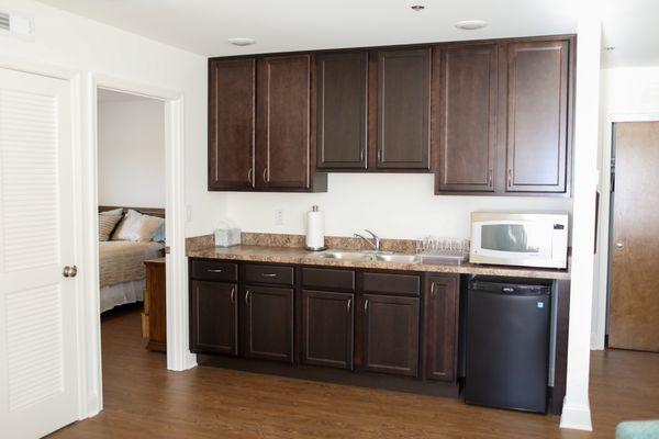 One of the 2 BR Guest Units - Kitchenette