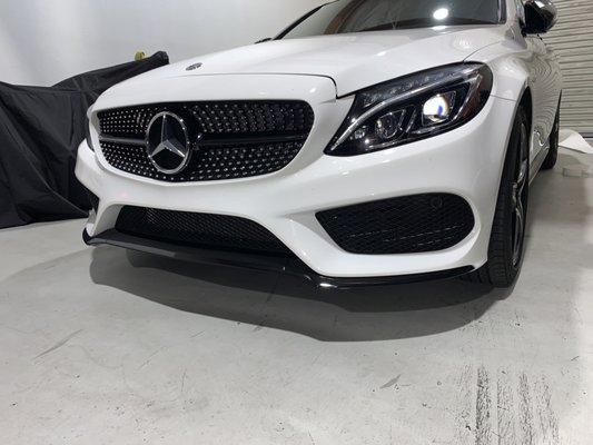 Mercedes c450 chrome delete