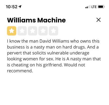 Williams Machine