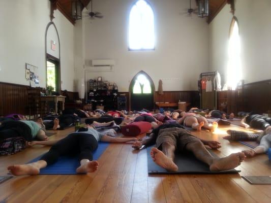 Shavasana!