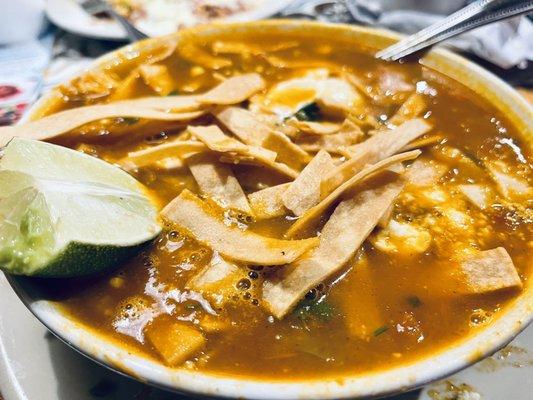 Sopa de Tortilla