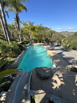 Wavy Pool and Spa