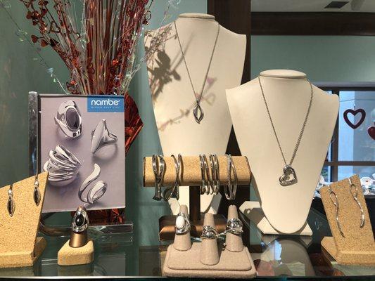 Nambe Jewelry designed by Carolyn Pollack.  Perfect for the Month of Love!