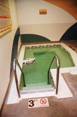 Indoor hot tub available to our community members*