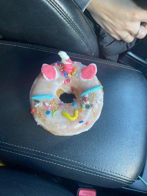 Unicorn Donut