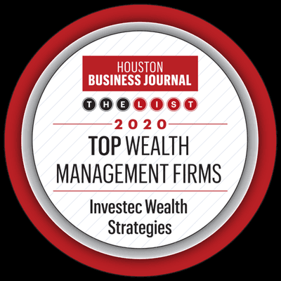 Investec was selected as one of the Largest Houston-Area Wealth Management Firms in the August 2020 edition of the Houston Business Journal.