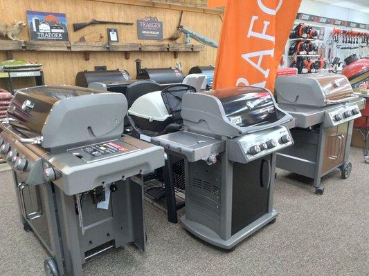 Grills galore!