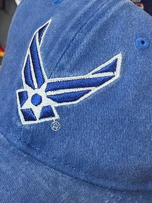 Air Force cap (they carry all the Services)