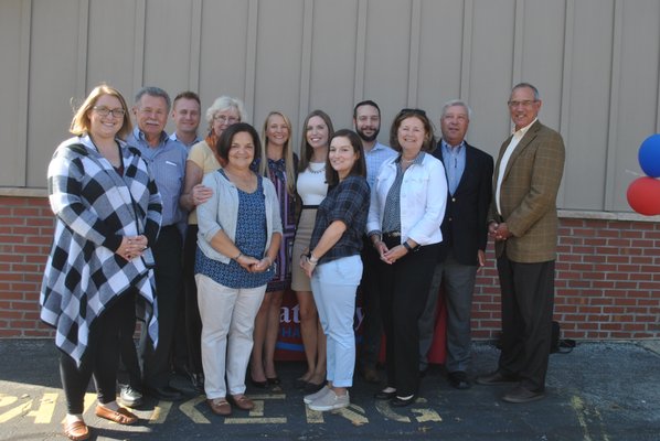 Gateway employees with  Phoenixville Regional Chamber of Commerce members