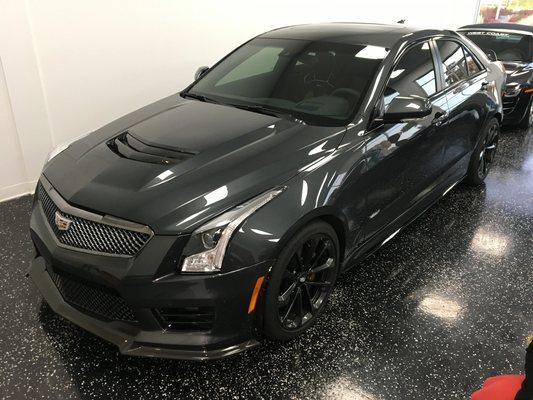 CADDILAC CTS V PAINT PROTECTION PPF