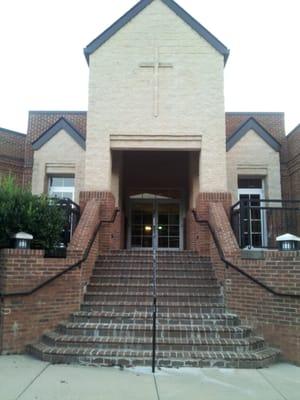 Rear entrance