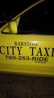 A B Cab formerly The Barstow Taxi