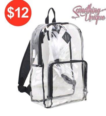 Get Ready for Back to School time with Clear Bookbags from Something Unique!