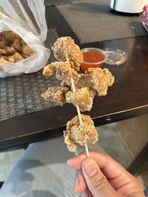 Popcorn chicken