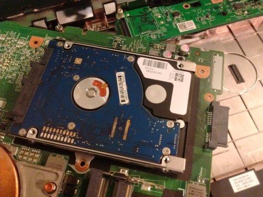 Laptop hard drive