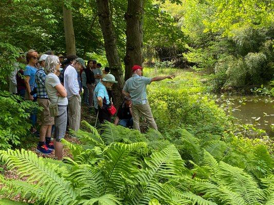 Enjoy the 1-mile walking trail, which will take you right past the wetland. Lots of wildlife to spot in this area!