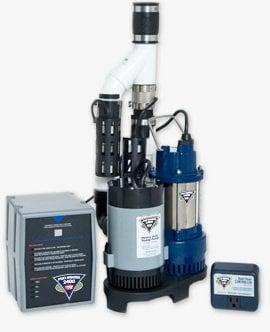 Backup Sump Pump Combo Kit