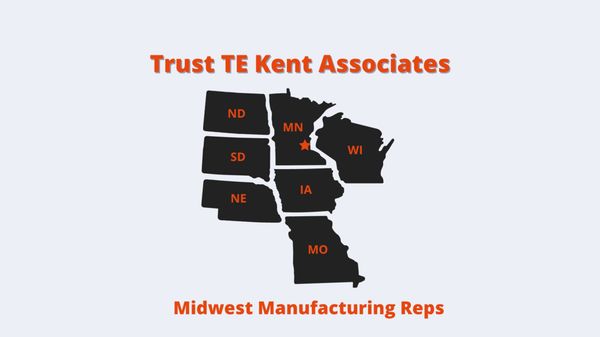 TE Kent Associates are manufacturing reps in the Midwest specializing in sheet metal fabrication and CNC machining and more.