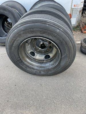 My tandems that came off my trailer