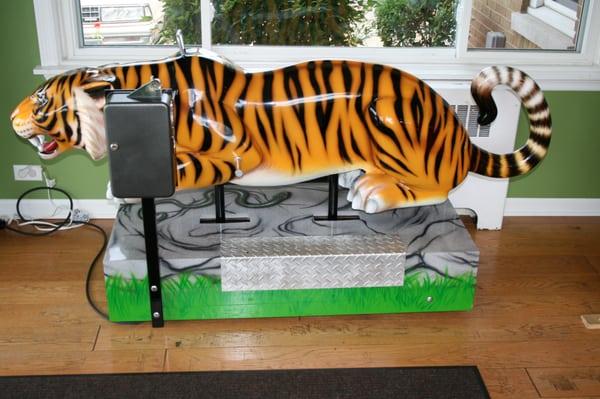 Enjoy a ride on our tiger!