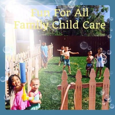 Fun in the sun @ Fun For All Family Child Care