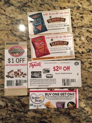 Free coupons!