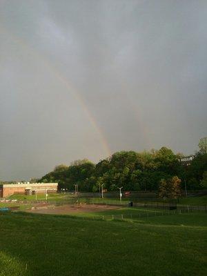 A rainbow!